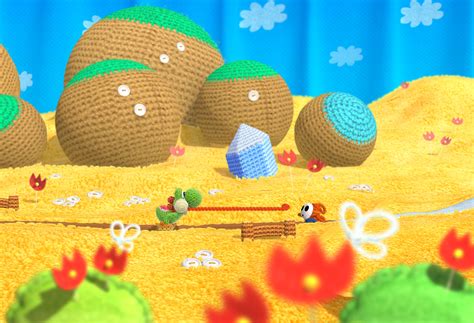 Yoshi's Woolly World - Niciutkie Przygody i Barwna Podróż!